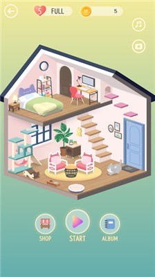 猫咪小屋Find The Differences A Cat House