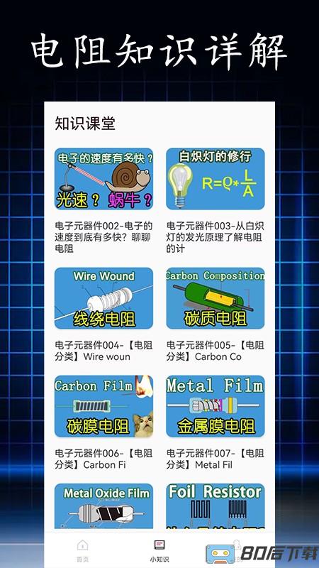 电阻读值APP