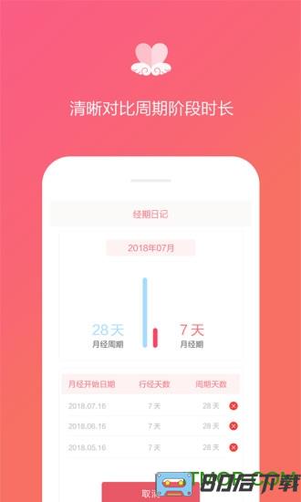 经期日记app